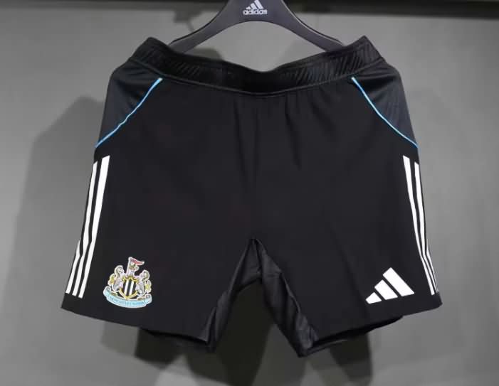 AAA Quality Newcastle United 25/26 Black Soccer Shorts (Player)