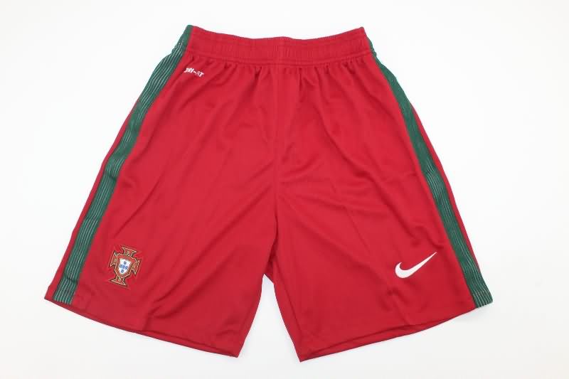 AAA Quality Portugal 2016 Home Soccer Shorts