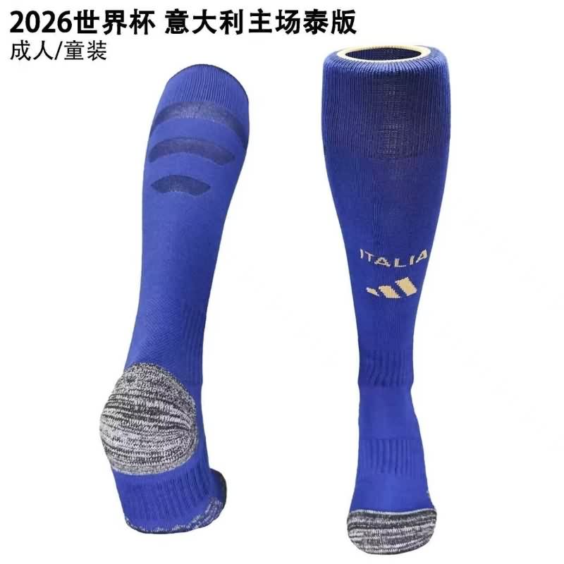 AAA Quality Italy 2026 Home Soccer Socks AAA Quality Italy 2026 Home Soccer Socks
