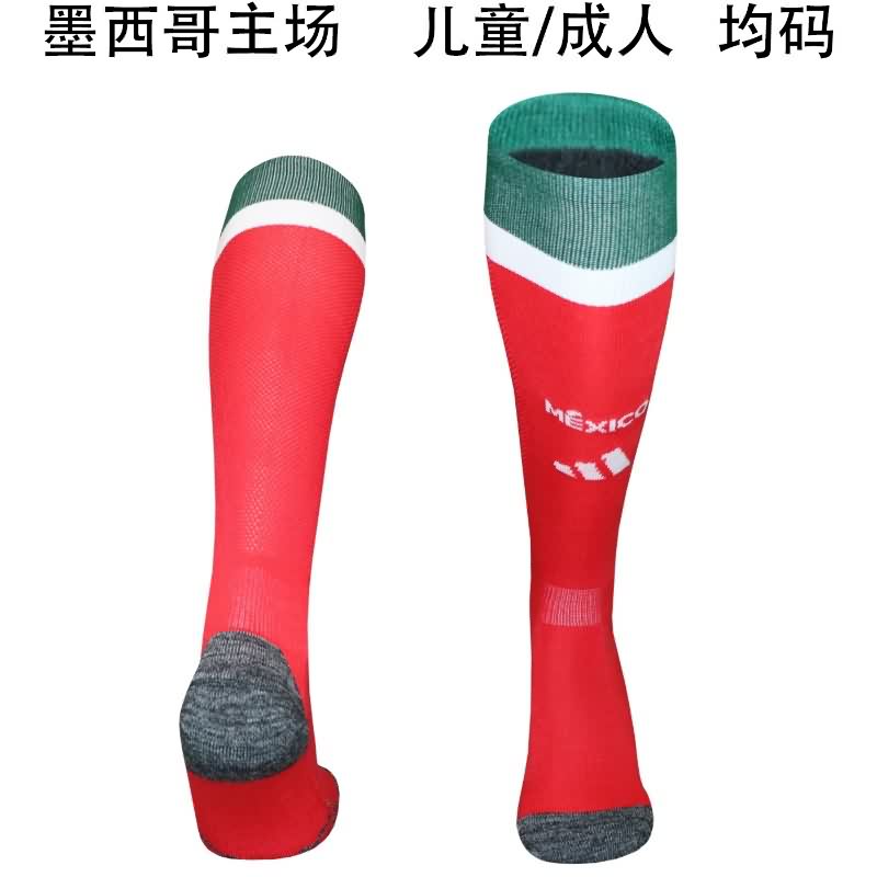 AAA Quality Mexico 2026 Home Soccer Socks AAA Quality Mexico 2026 Home Soccer Socks