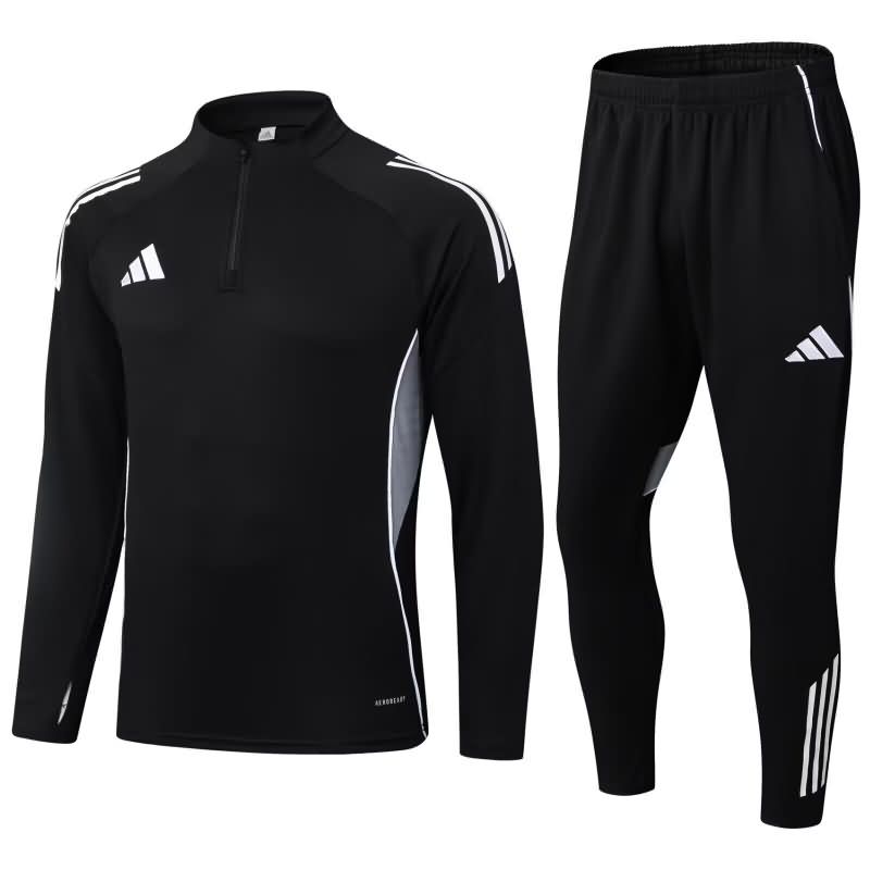 AAA Quality Adidas 2025 Black Soccer Tracksuit 05