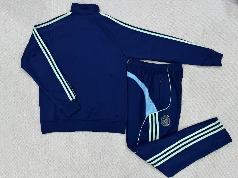 AAA Quality Ajax 25/26 Dark Blue Soccer Tracksuit