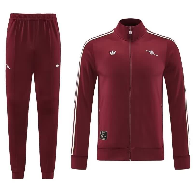 AAA Quality Arsenal 25/26 Red Soccer Tracksuit 05 AAA Quality Arsenal 25/26 Red Soccer Tracksuit 05