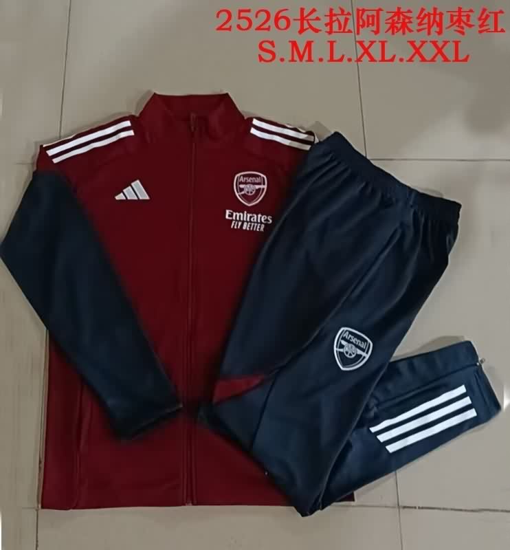 AAA Quality Arsenal 25/26 Red Soccer Tracksuit 06 AAA Quality Arsenal 25/26 Red Soccer Tracksuit 06