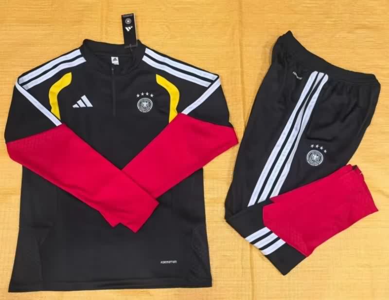 AAA Quality Germany 2025 Black Soccer Tracksuit 05 AAA Quality Germany 2025 Black Soccer Tracksuit 05