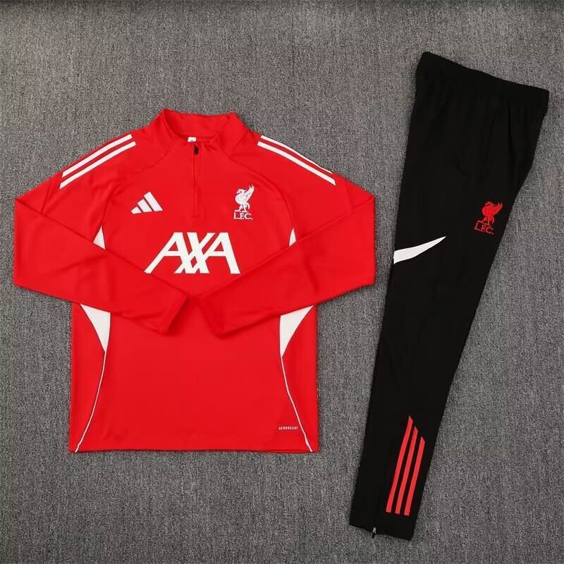 AAA Quality Liverpool 25/26 Red Soccer Tracksuit