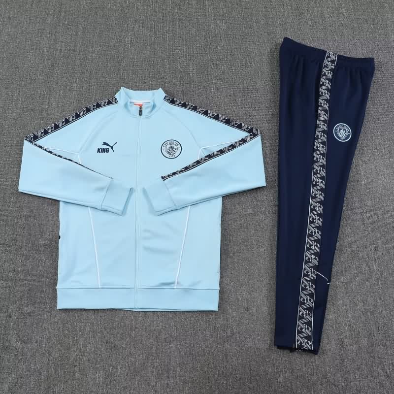 AAA Quality Manchester City 25/26 Light Blue Soccer Tracksuit 03 AAA Quality Manchester City 25/26 Light Blue Soccer Tracksuit 03