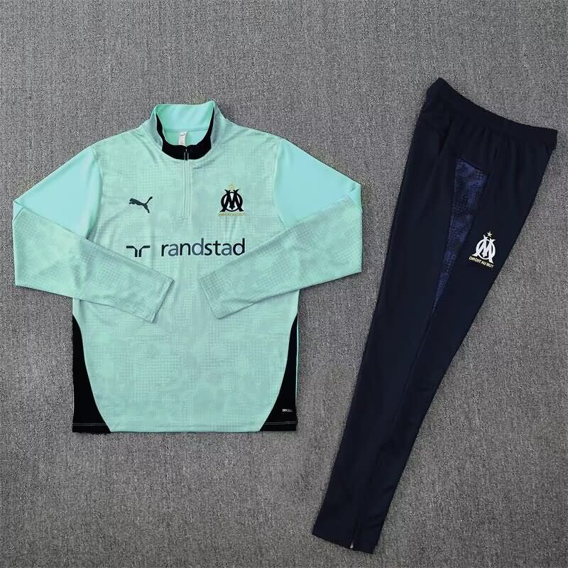 AAA Quality Marseilles 25/26 Green Soccer Tracksuit