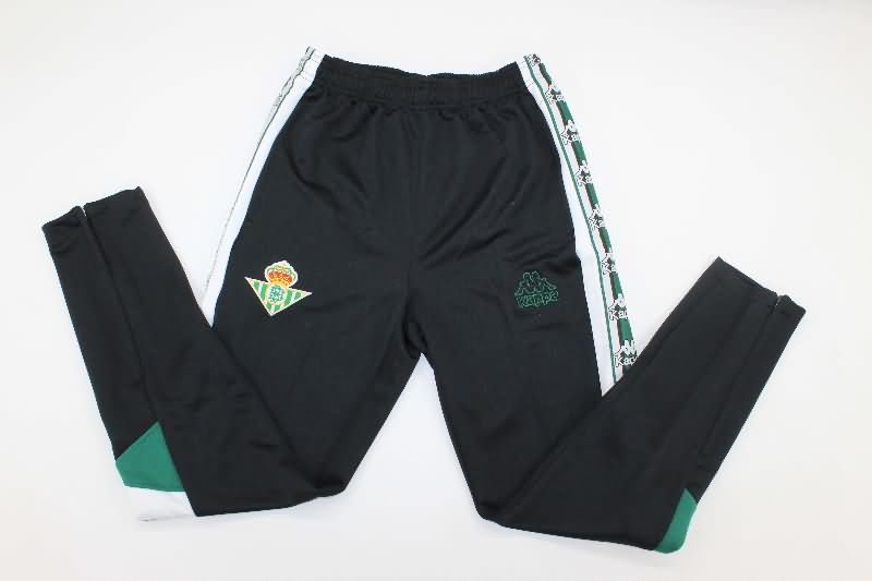 AAA Quality Real Betis 25/26 Black White Soccer Tracksuit