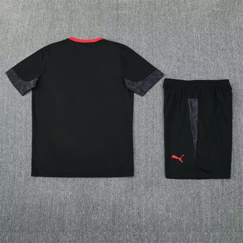 AAA Quality AC Milan 25/26 Black Soccer Training Sets
