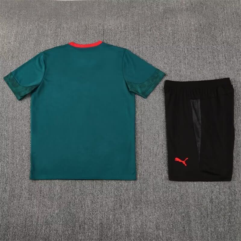 AAA Quality AC Milan 25/26 Green Soccer Training Sets