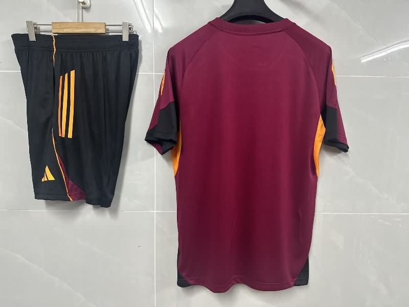AAA Quality AS Roma 25/26 Red Soccer Training Sets