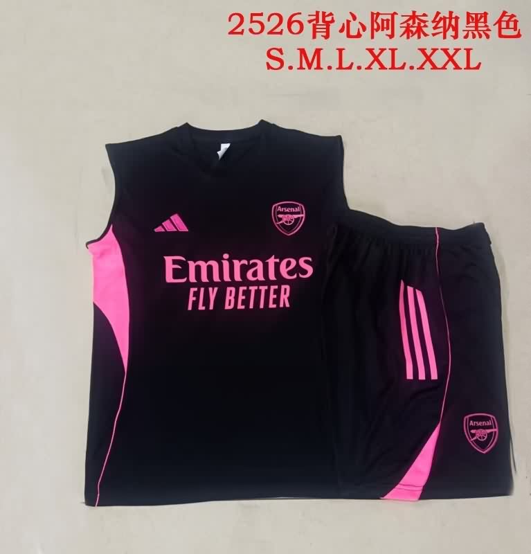 AAA Quality Arsenal 25/26 Black Soccer Training Sets