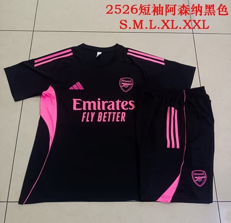 AAA Quality Arsenal 25/26 Black Soccer Training Sets 02 AAA Quality Arsenal 25/26 Black Soccer Training Sets 02