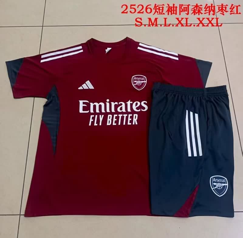 AAA Quality Arsenal 25/26 Red Soccer Training Sets 04 AAA Quality Arsenal 25/26 Red Soccer Training Sets 04