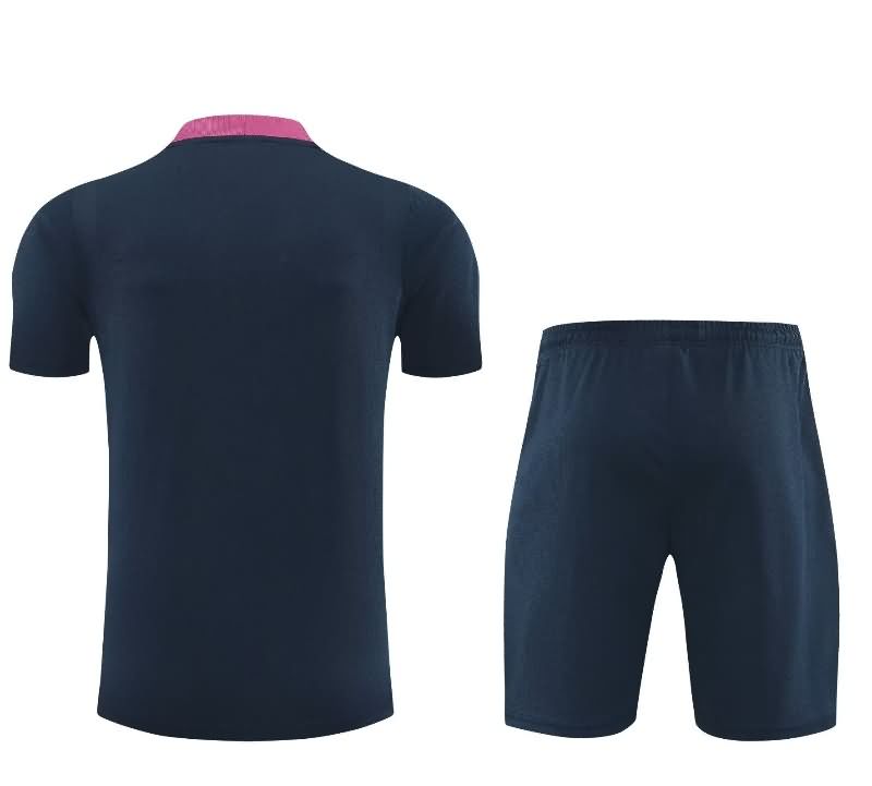 AAA Quality Barcelona 25/26 Dark Blue Soccer Training Sets
