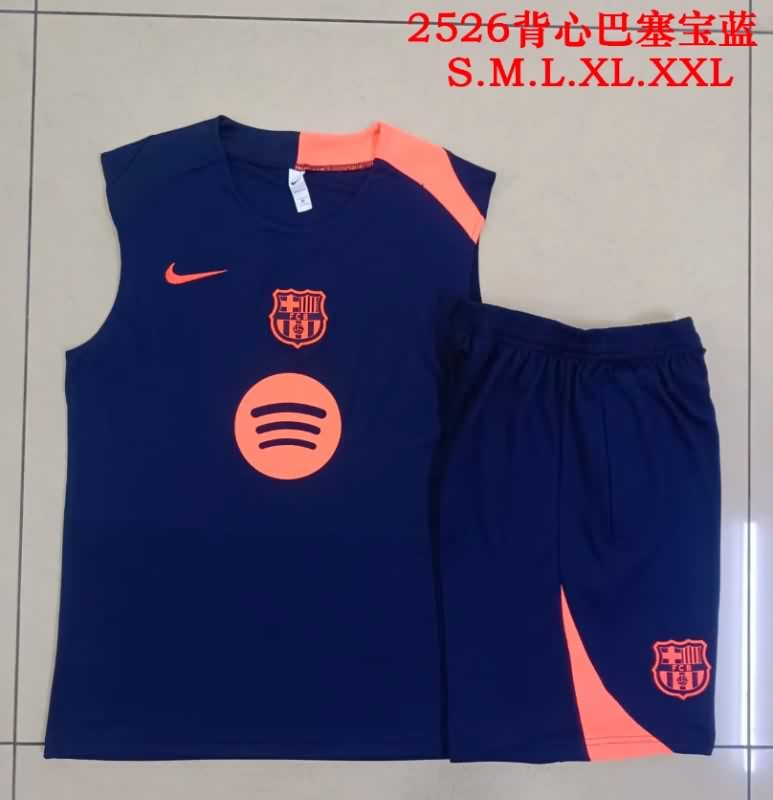 AAA Quality Barcelona 25/26 Dark Blue Soccer Training Sets 04 AAA Quality Barcelona 25/26 Dark Blue Soccer Training Sets 04