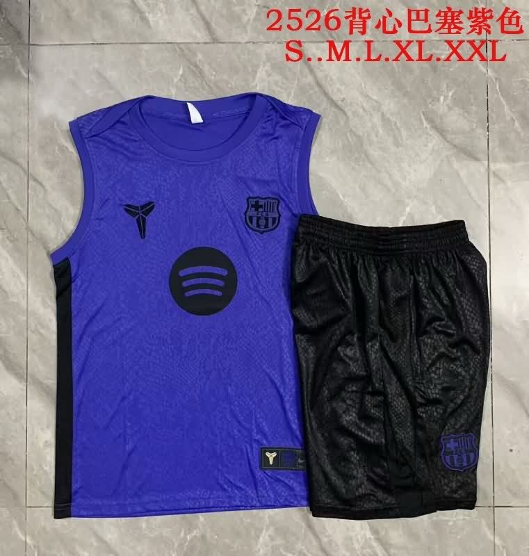 AAA Quality Barcelona 25/26 Purple Soccer Training Sets 02 AAA Quality Barcelona 25/26 Purple Soccer Training Sets 02