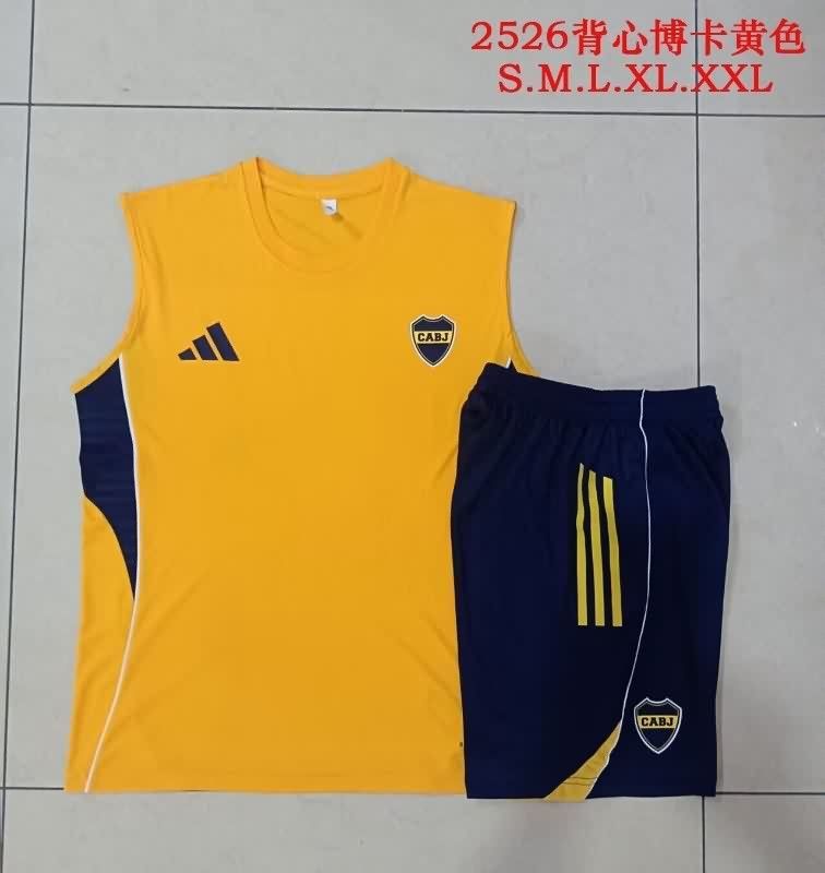 AAA Quality Boca Juniors 25/26 Yellow Soccer Training Sets 02 AAA Quality Boca Juniors 25/26 Yellow Soccer Training Sets 02
