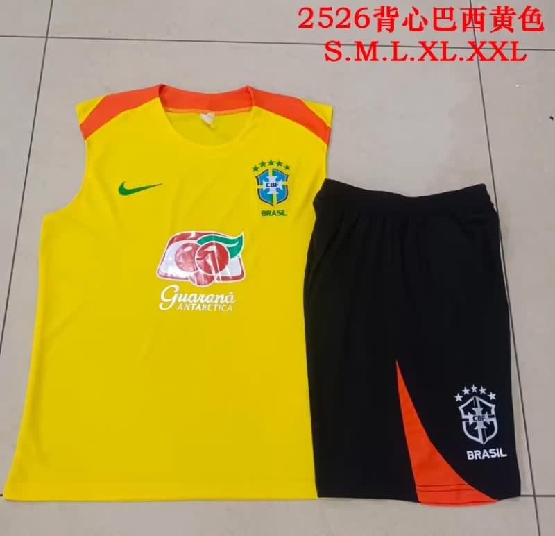 AAA Quality Brazil 2025 Yellow Soccer Training Sets 02 AAA Quality Brazil 2025 Yellow Soccer Training Sets 02