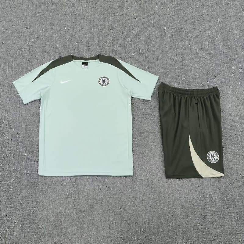 AAA Quality Chelsea 25/26 Light Green Soccer Training Sets