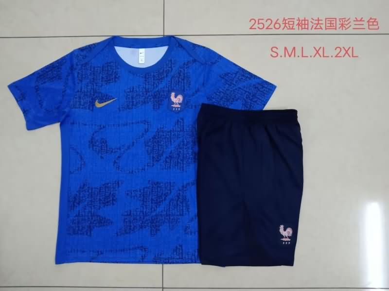 AAA Quality France 2025 Blue Soccer Training Sets