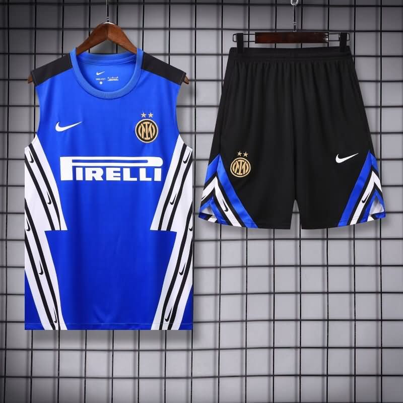 AAA Quality Inter Milan 25/26 Blue Soccer Training Sets