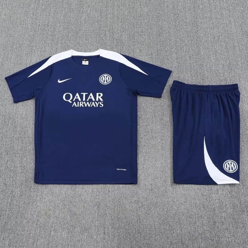 AAA Quality Inter Milan 25/26 Dark Blue Soccer Training Sets