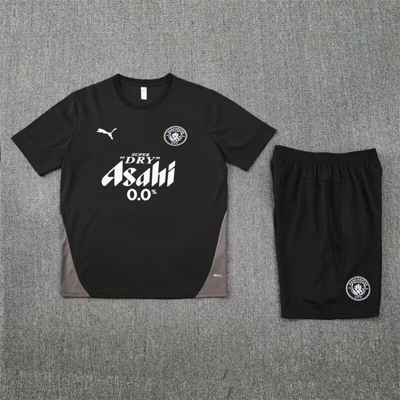 AAA Quality Manchester City 25/26 Black Soccer Training Sets