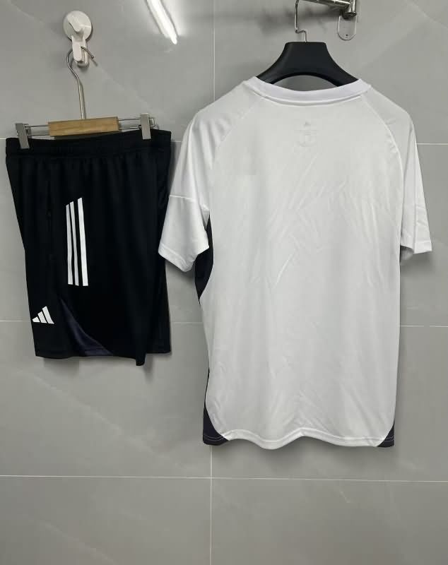 AAA Quality Manchester United 25/26 White Soccer Training Sets 04