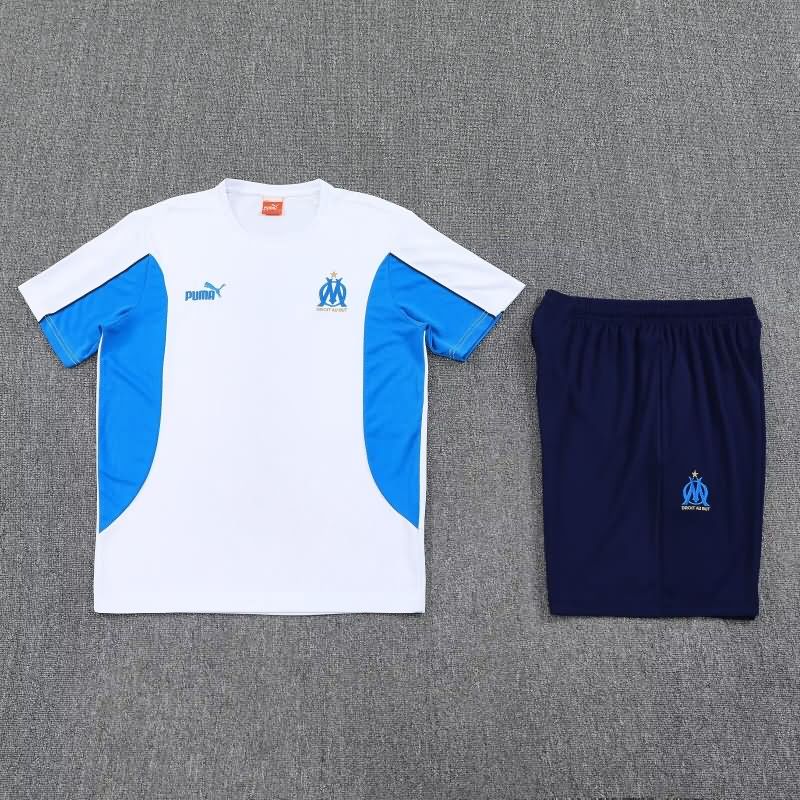 AAA Quality Marseilles 25/26 White Soccer Training Sets