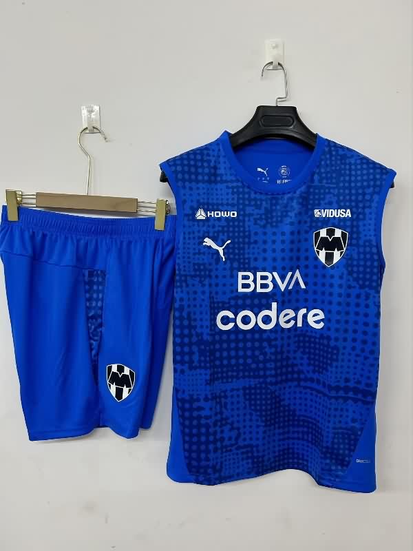 AAA Quality Monterrey 25/26 Blue Soccer Training Sets 02 AAA Quality Monterrey 25/26 Blue Soccer Training Sets 02