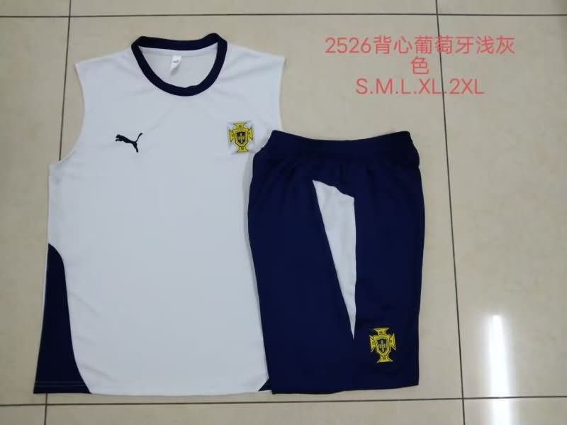 AAA Quality Portugal 2025 White Soccer Training Sets 02