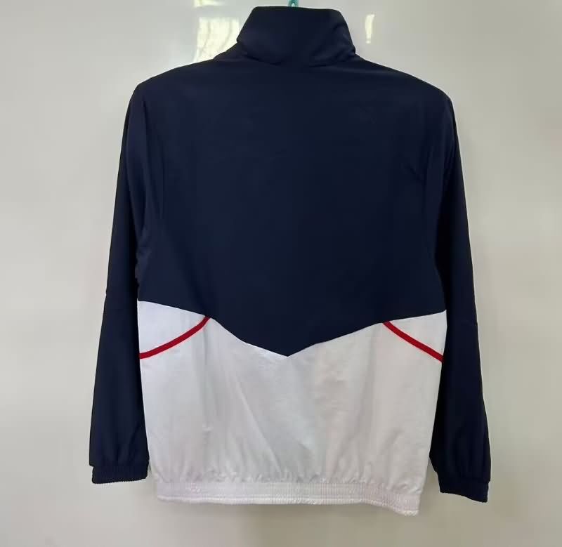 AAA Quality Arsenal 25/26 Dark Blue Soccer Windbreaker
