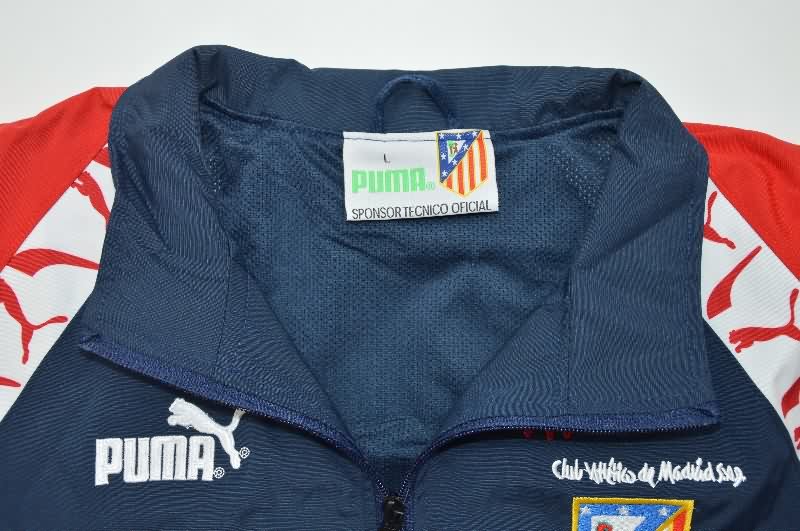 AAA Quality Atletico Madrid 25/26 Dark Blue Soccer Windbreaker