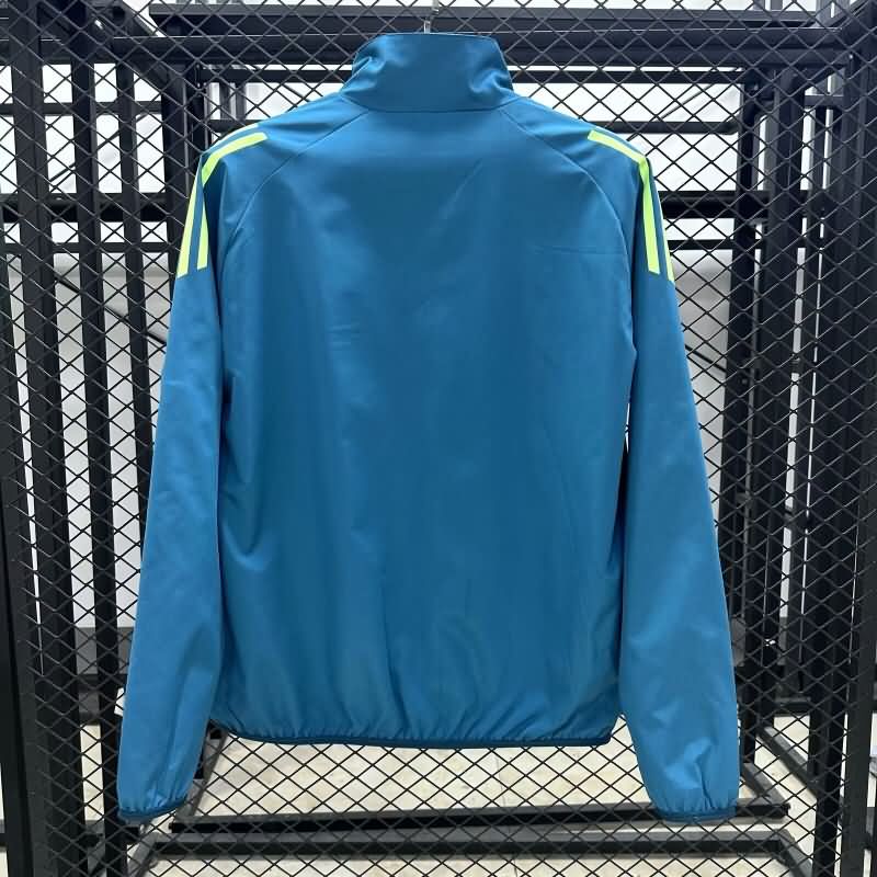 AAA Quality Mexico 2025 Green Soccer Windbreaker 02