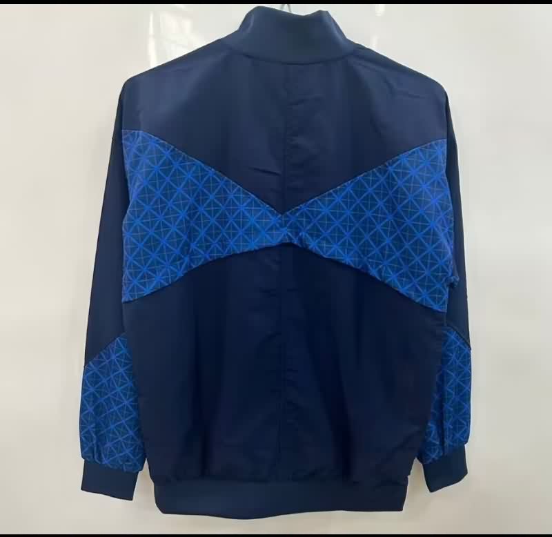 AAA Quality Paris St German 25/26 Dark Blue Soccer Windbreaker