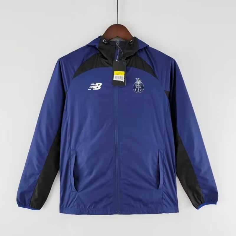 AAA Quality Porto 25/26 Dark Blue Soccer Windbreaker