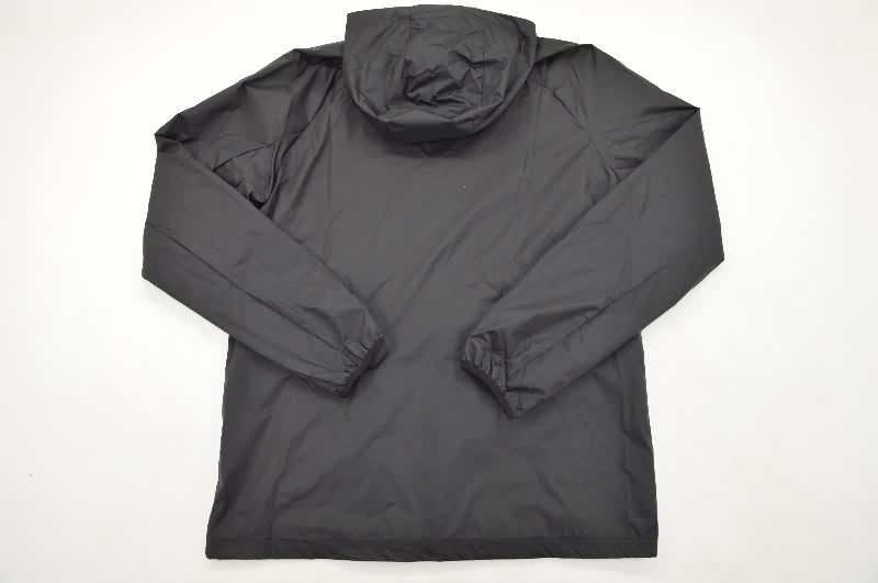 AAA Quality Real Betis 25/26 Black Soccer Windbreaker