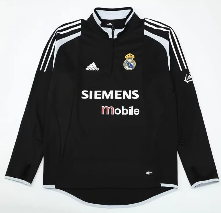 AAA Quality Real Madrid 2004/05 Black Soccer Sweater