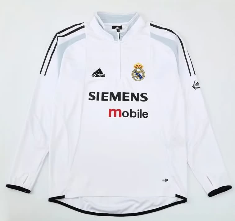AAA Quality Real Madrid 2004/05 White Soccer Sweater