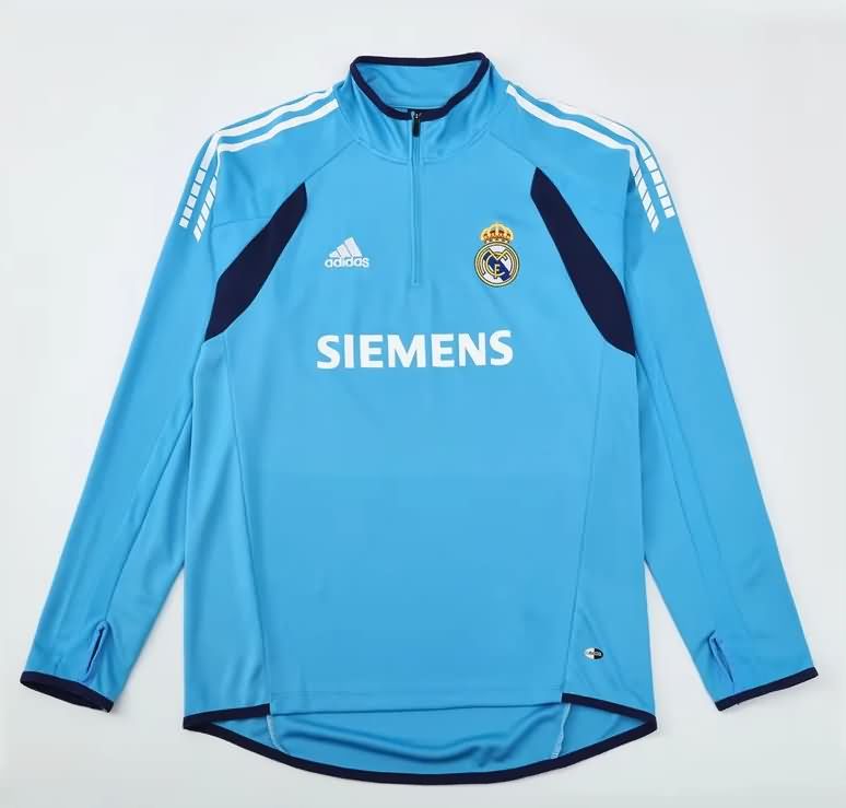 AAA Quality Real Madrid 2005/06 Blue Soccer Sweater
