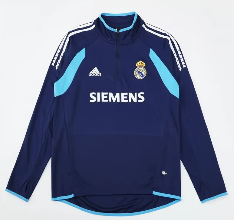 AAA Quality Real Madrid 2005/06 Dark Blue Soccer Sweater