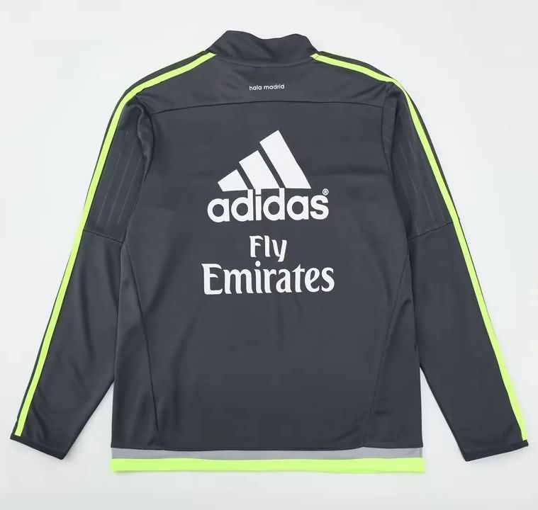 AAA Quality Real Madrid 2015/16 Grey Soccer Sweater