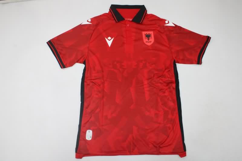 Albania Soccer Jersey Home 2023