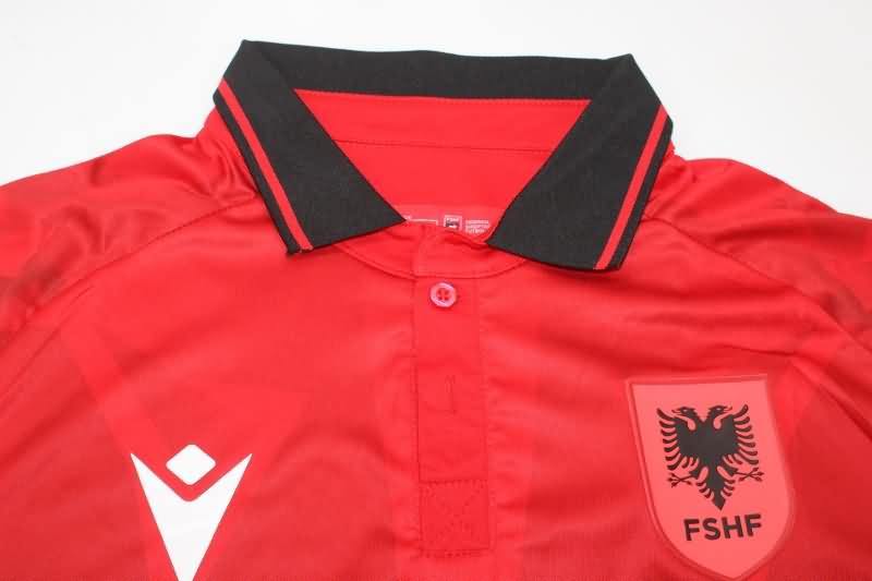 Albania Soccer Jersey Home 2023