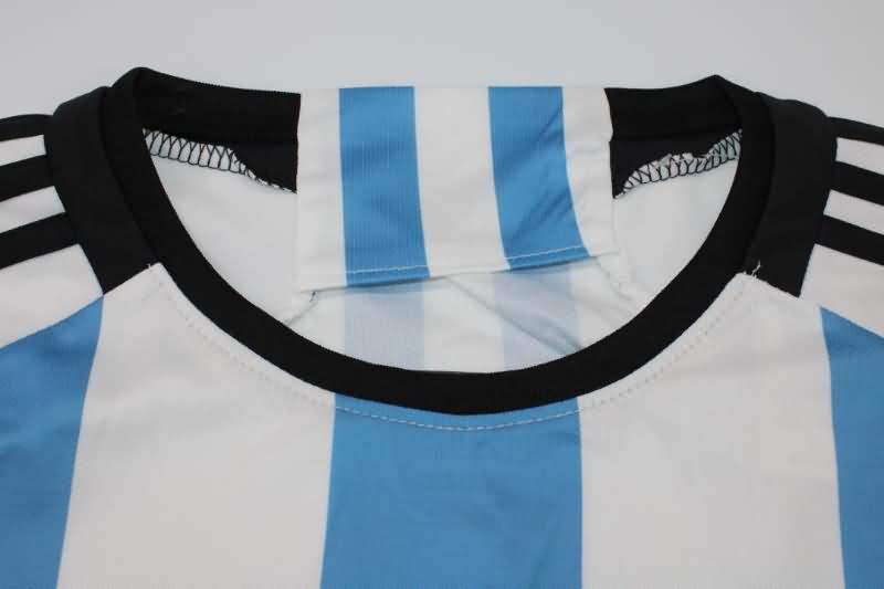 Argentina Soccer Jersey Home Long Sleeve Replica 2022 World Cup