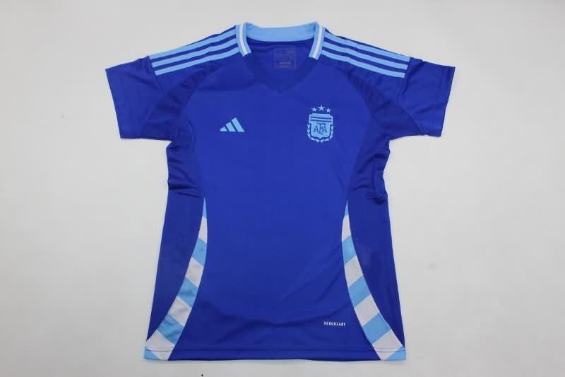 Argentina Soccer Jersey Copa America Away Women Replica 2024