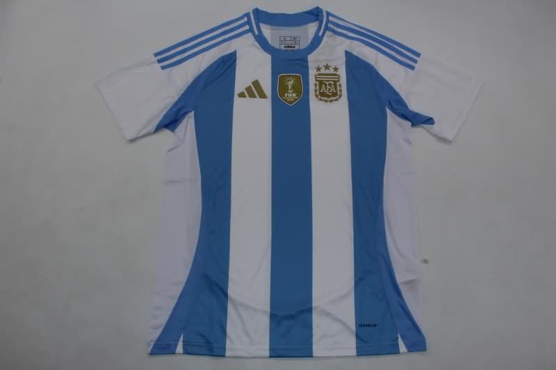 Argentina Soccer Jersey Copa America Home Replica 2024