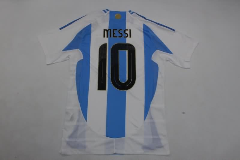 Argentina Soccer Jersey Copa America Home Replica 2024